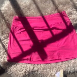Hot Pink Tennis Skort
